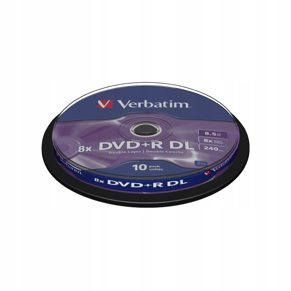 DYSK VERBATIM DVD+R 8.5 GB 8X MATTE SILVER DOUBLE