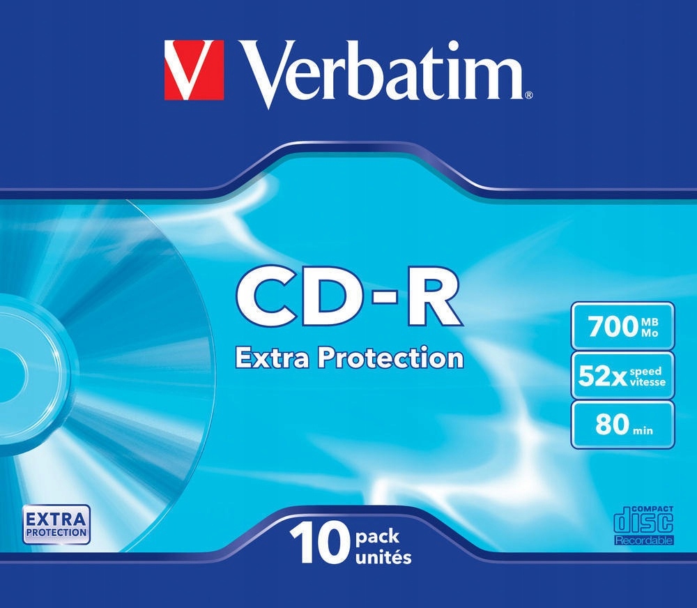 Płyta CD Verbatim CD-R 700 MB 10 szt.