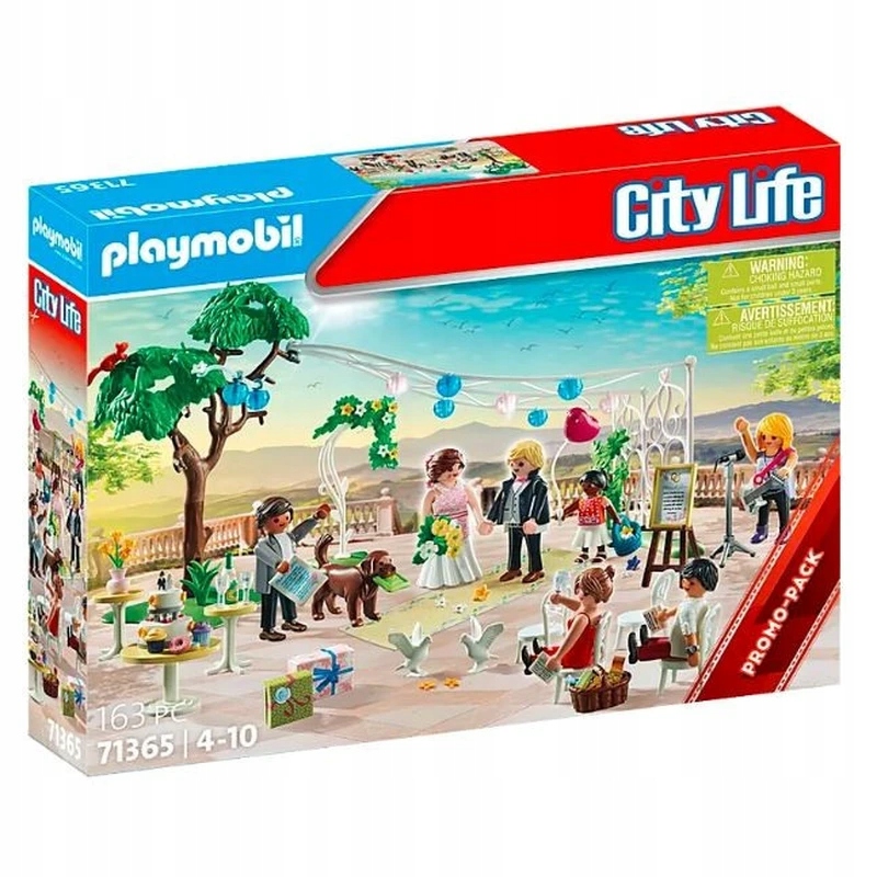 Zestaw z figurkami City Life 7136 5 Przyjęcie