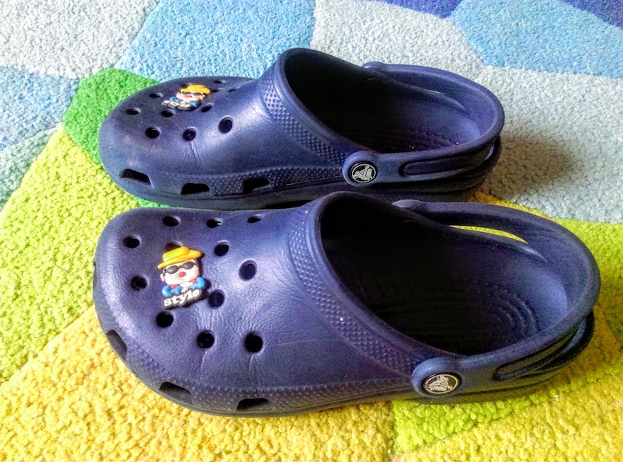 CROCS NAVY granatowe --- bcm