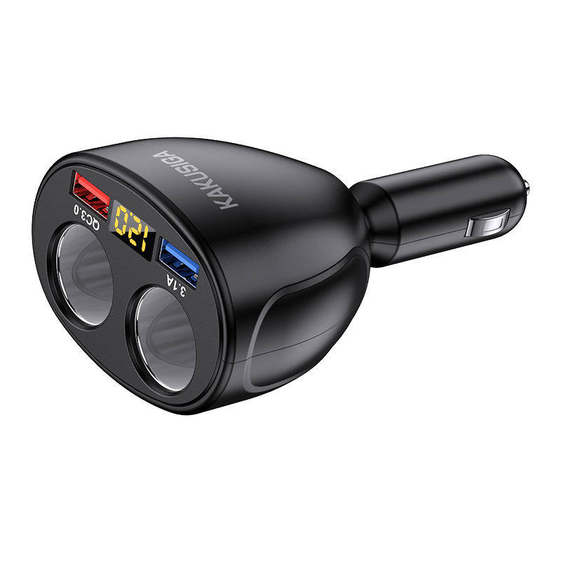 ROZDZIELACZ ZAPALNICZKI ŁADOWARKA 2 USB QC 3.0