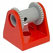 LEGO Kołowrotek / Szpula 2584c003 Red + LBG Używany