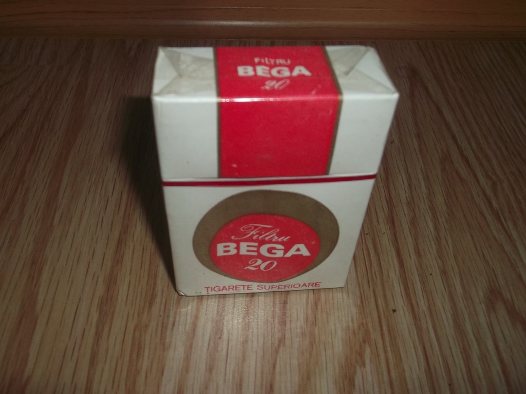 Papierosy BEGA - Rumunia lata 80
