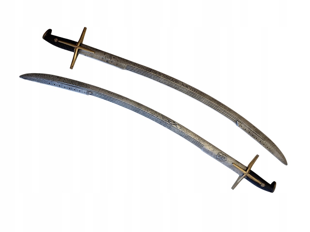 Szabla husarska - batorówka replika 1:1 dł. 88,5cm