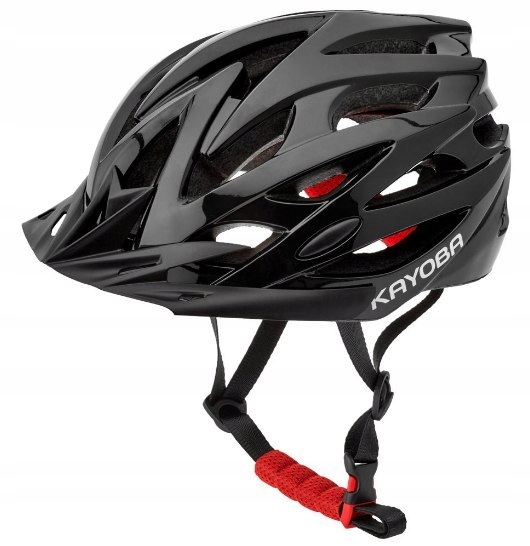 Kask rowerowy 55-58 L czarny regulacja VELO