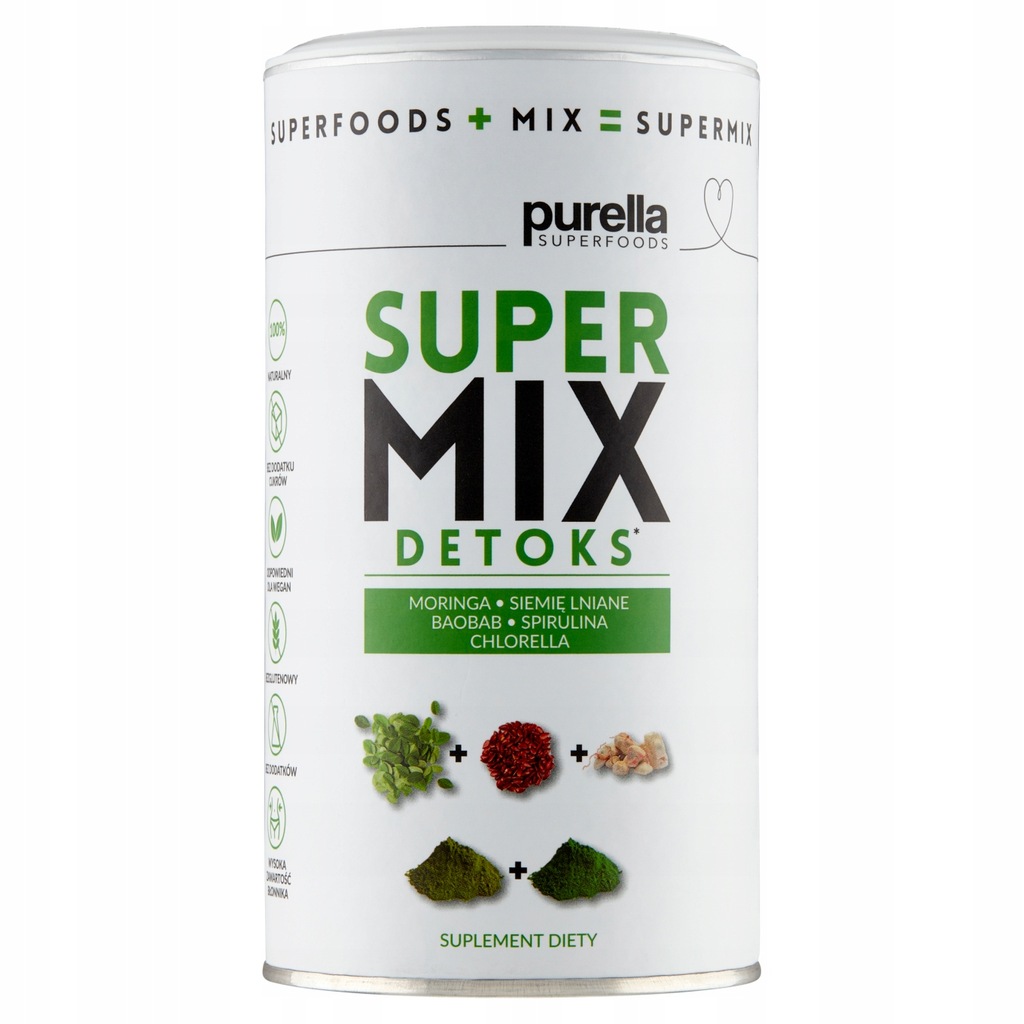 Purella Superfoods Supermix Suplement diety detoks