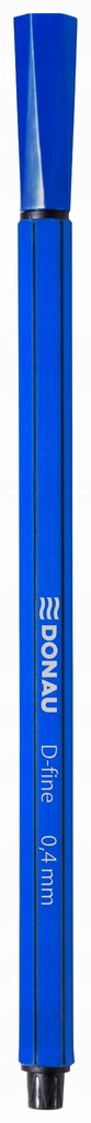 Cienkopis DONAU D-Fine, 0,4 mm, niebieski WYPRZEDA