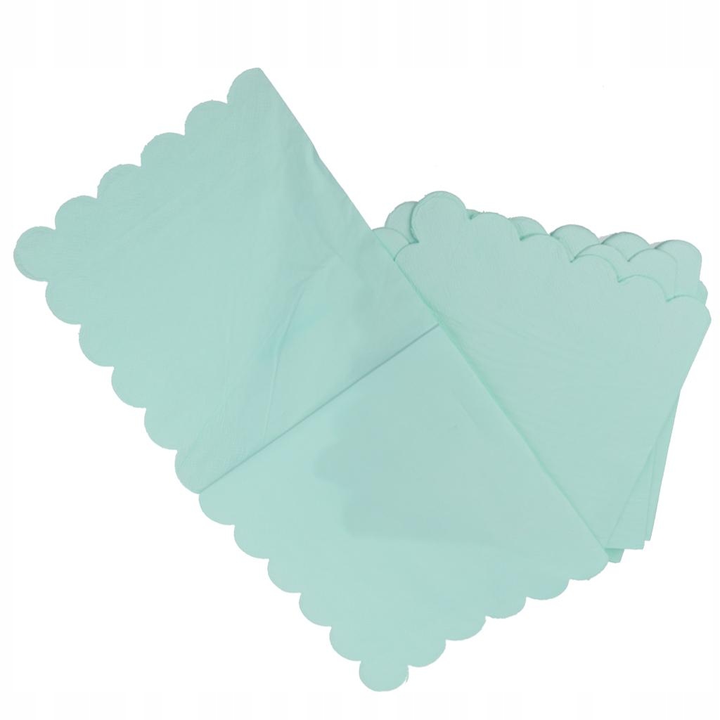 20xSolid Paper Napkin Serviettes