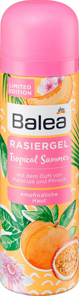 Balea Żel do golenia Tropical Summer 150 ml