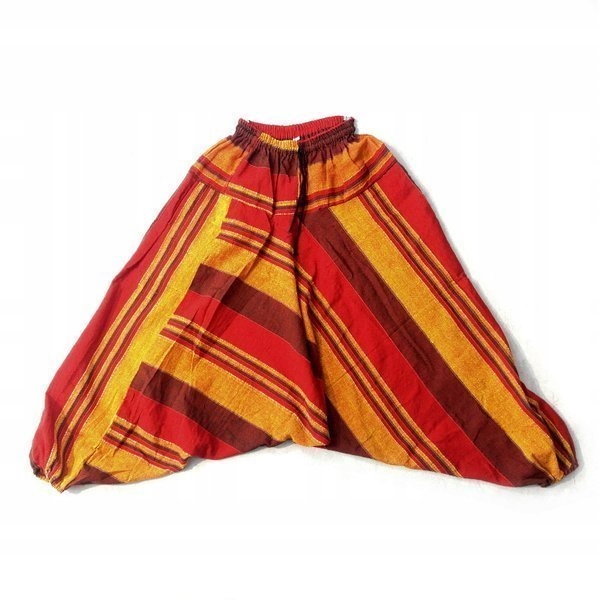 Szarawary spodnie grube orientalne alladynki Indie