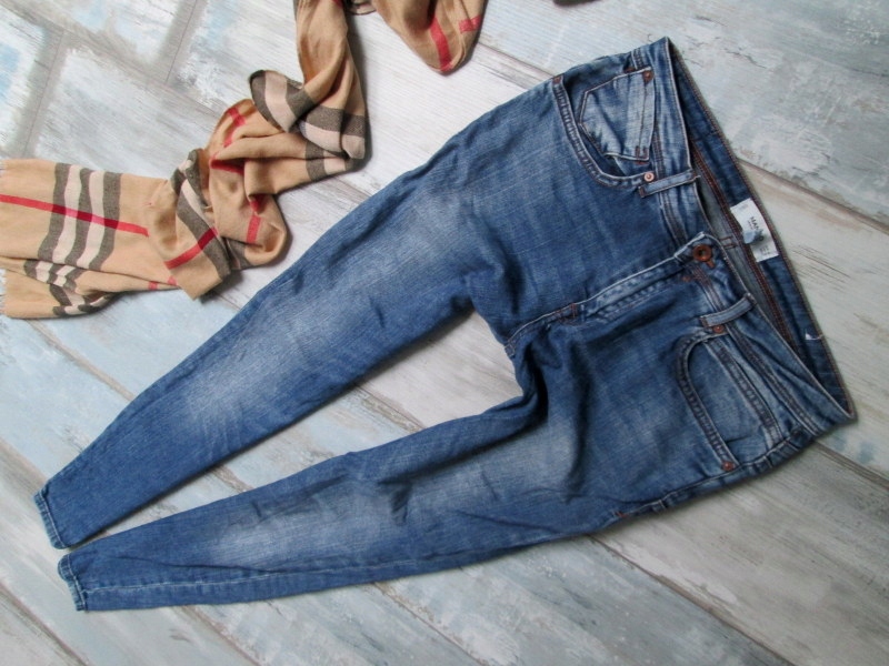 MNG MANGO___STRETCH skinny Rurki jeans__42 XL