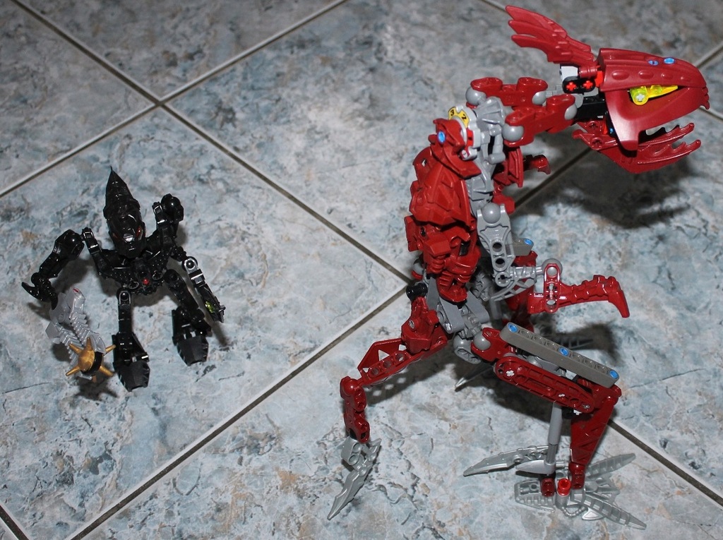 Купить Lego BIONICLE 8990 Fero & Skirmix уникальный 2009: отзывы