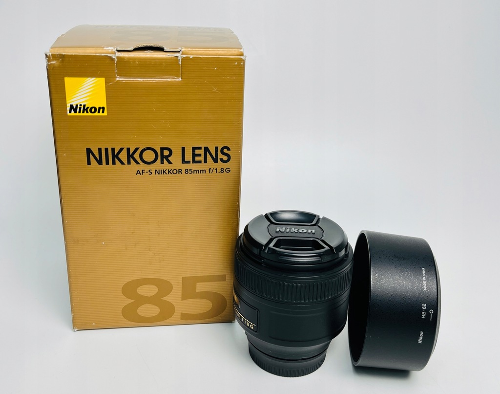 Obiektyw Nikon F Nikkor 85mm F/1.8 G