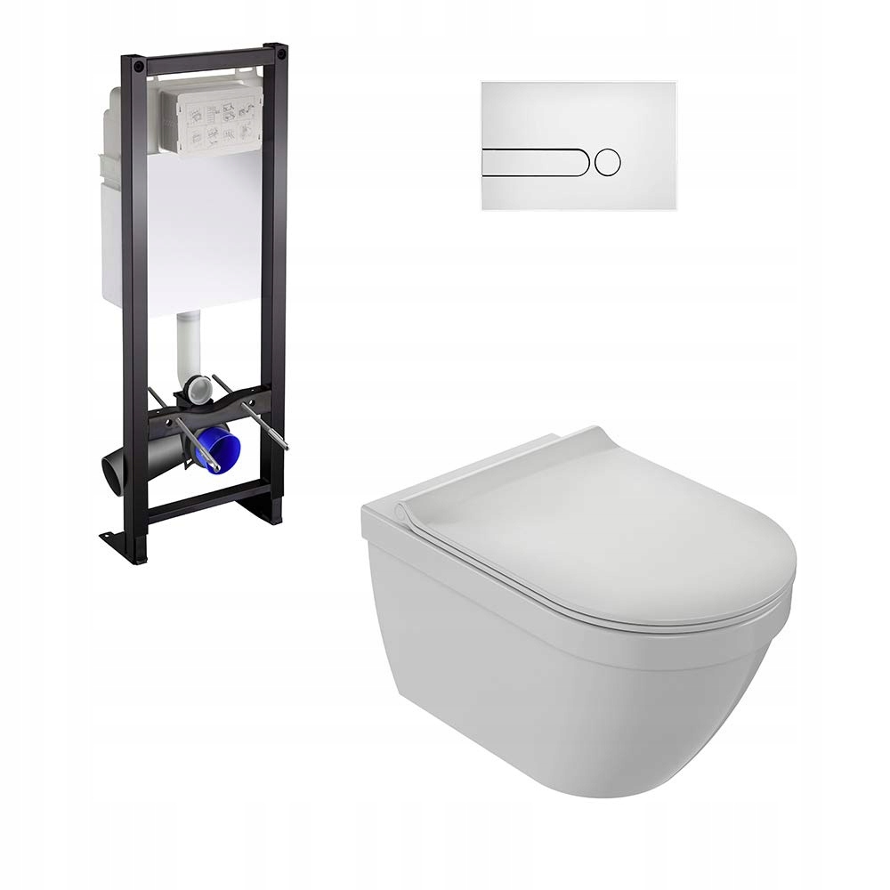 JACOB DELAFON E25313-00 RODIN WC TOALETA LN139 10249689063 - Main Image