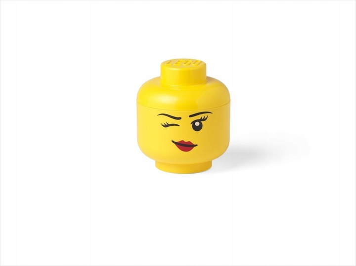 Pojemnik mini głowa LEGO - Oczko Na klocki