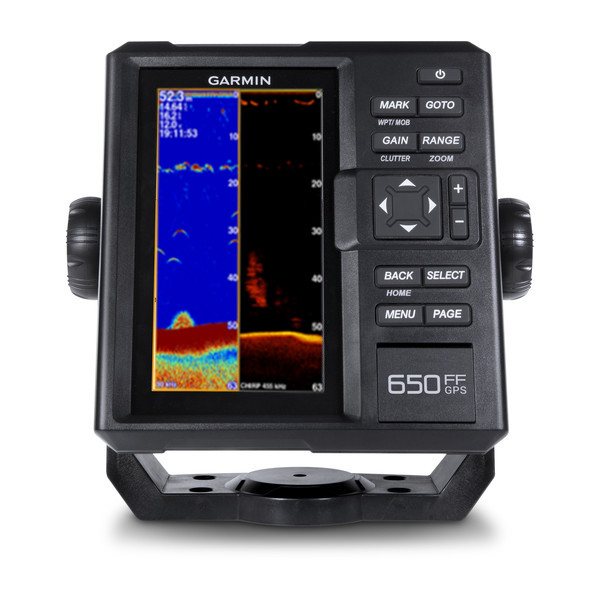 Echosonda Garmin Fishfinder 650 GPS z GT20-TM 6''
