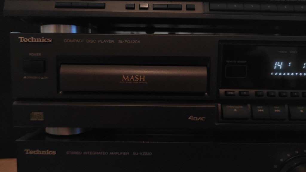 Odtwarzacz CD Technics SL-PG420A czarny