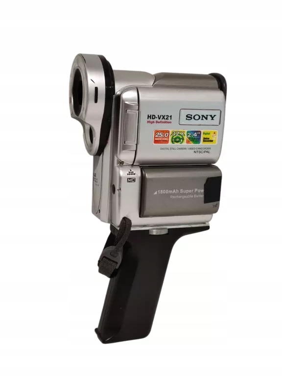 KAMERA CYFROWA SONY HD-VX21 HIGH DEFINITION 25 MPX