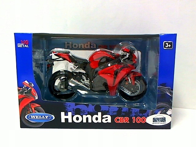 WELLY Model Motocykla HONDA CBR 1000RR Skala 1:10
