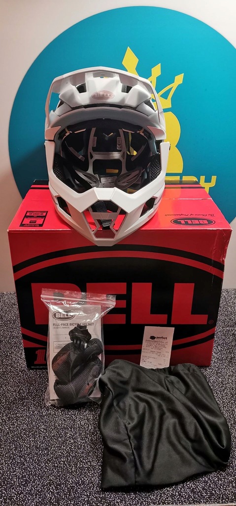 Kask MTB Full Face Bell Super Air R Mips, rozm. S