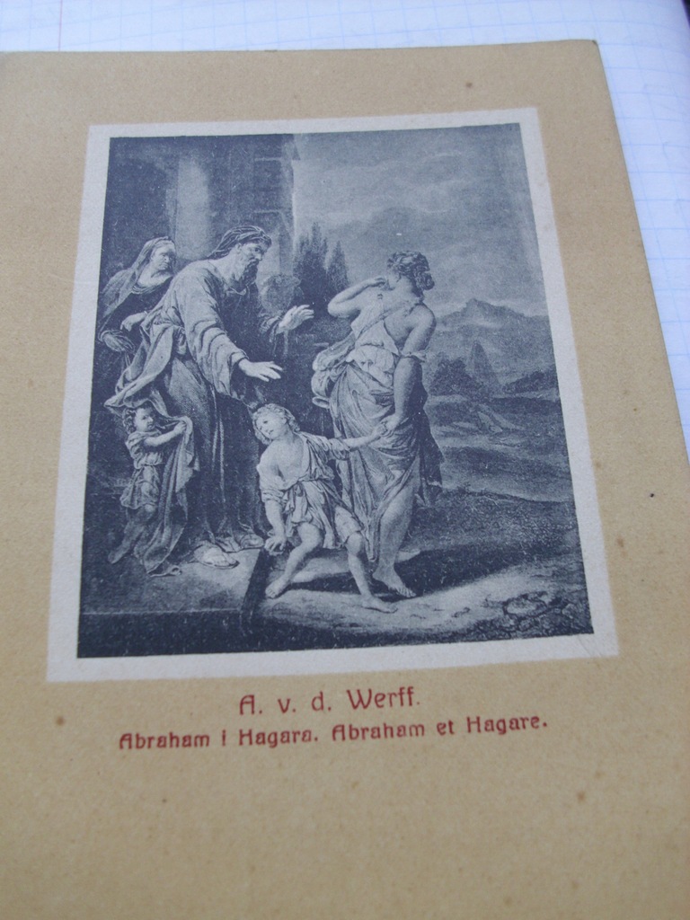 A.V.D.WERFF-ABRAHAM I HAGARA