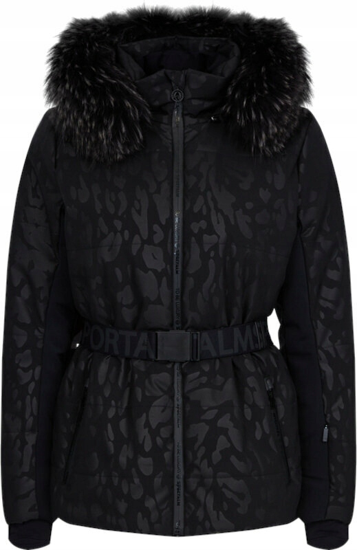 Orchestra Womens Jacket with Fur Black 4