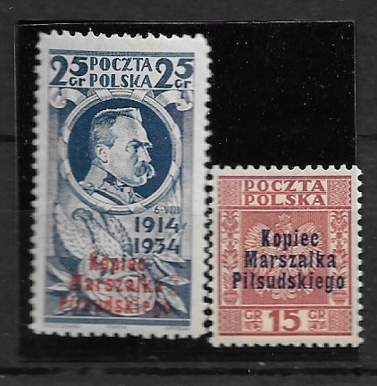 SERIA NR. - 278 - 279 ** /279 B1 /PIŁSUDSKI