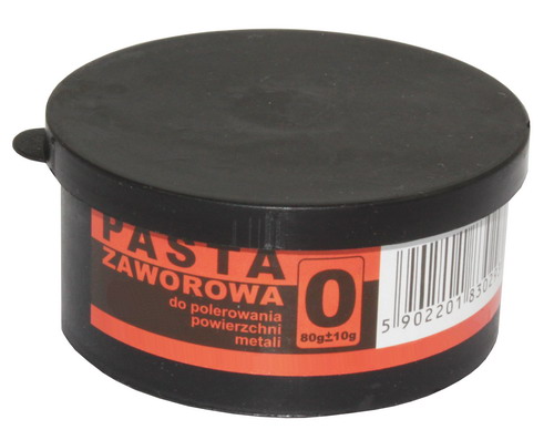 PASTA ZAWOROWA 0 DO POLEROWANIA METALI ZAWORÓW 80g