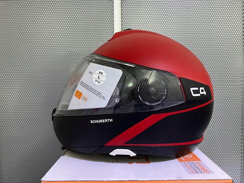 KASK SCHUBERTH C4 SPARK RED 59 L Outlet