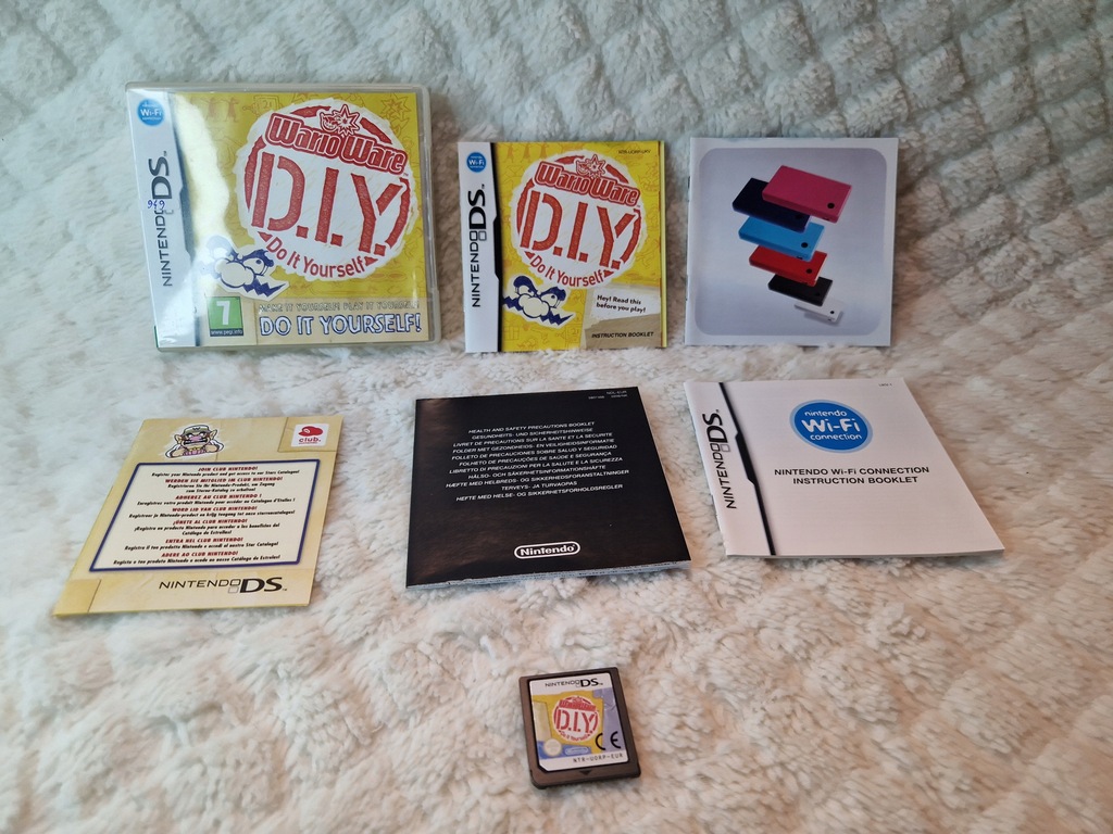 WarioWare DIY Do It Yourself 10/10 ENG Nintendo DS