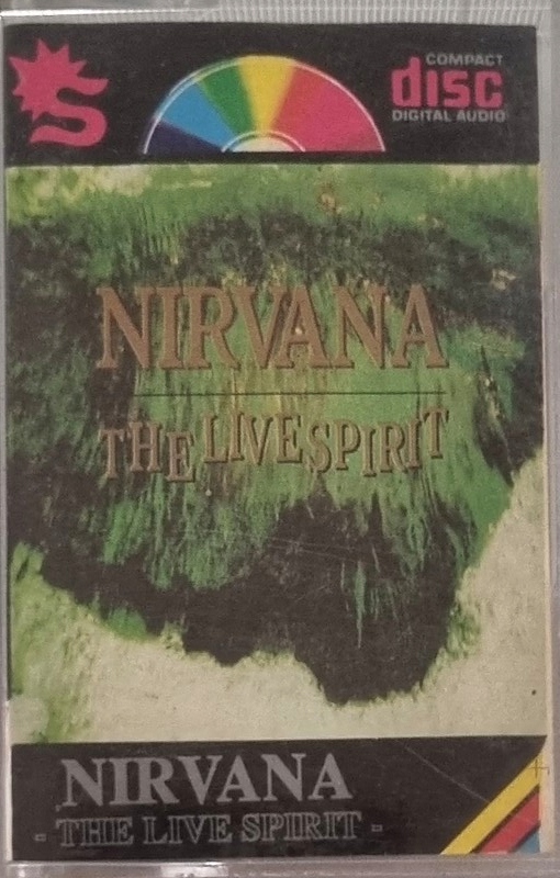 NIRVANA THE LIVE SPIRIT kaseta audio