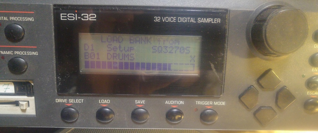 VINTAGE EMU ESI-32 VOICES DIGITAL SAMPLER