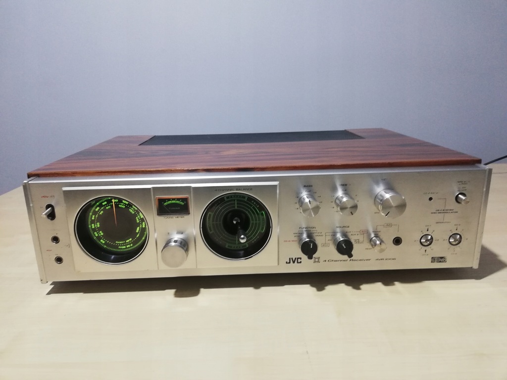 JVC 4VR-1006 amplituner VINTAGE unikat 2x64W