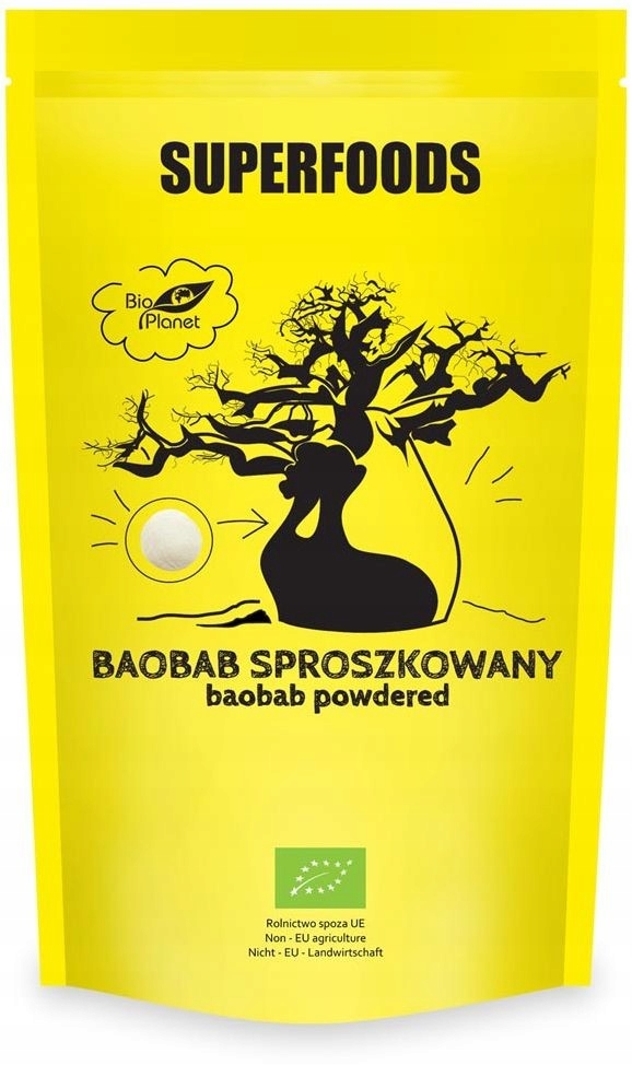 BAOBAB SPROSZKOWANY BIO 150 g - BIO PLANET BIO PLA