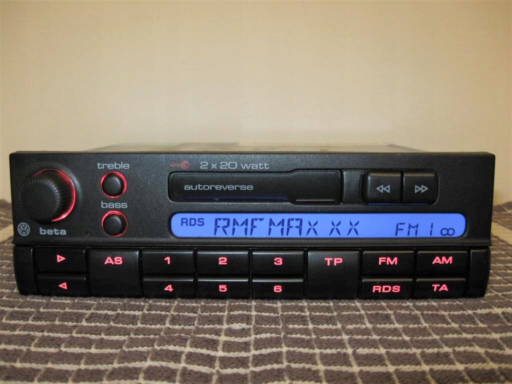 Radio Vw Beta Iv 4 Golf Mk2 3 Passat Jetta Bora - 7819298493 - Oficjalne Archiwum Allegro