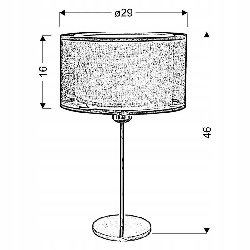 Solo lampka 3x40W E14chrom