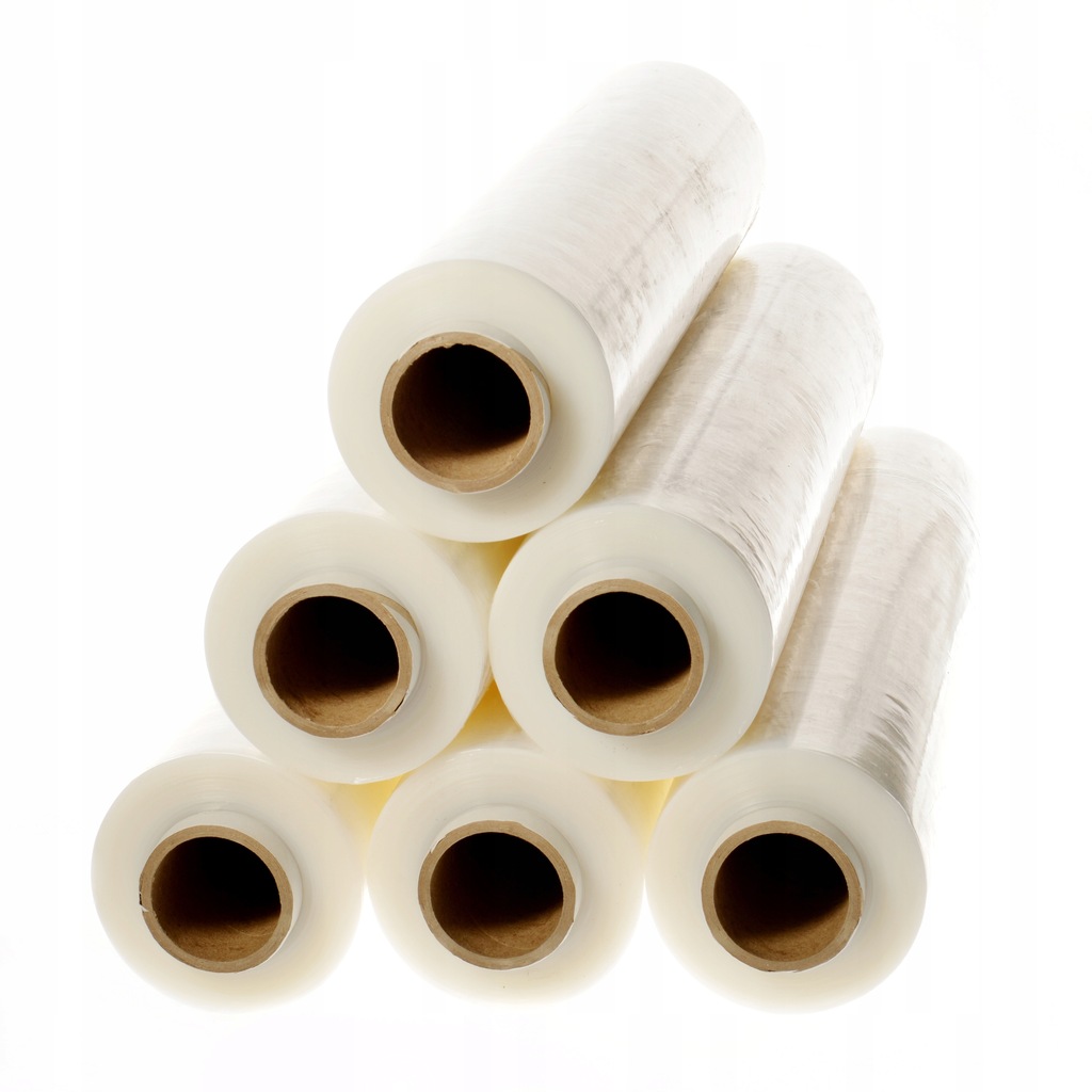 Folia Stretch 2 kg Netto Transparent 6 Sztuk