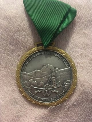Medal 15. GAUSCHIESSEN FEILNBACH 1966