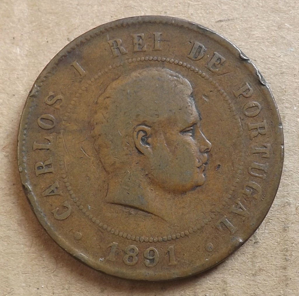 20 REIS 1891 PORTUGALIA