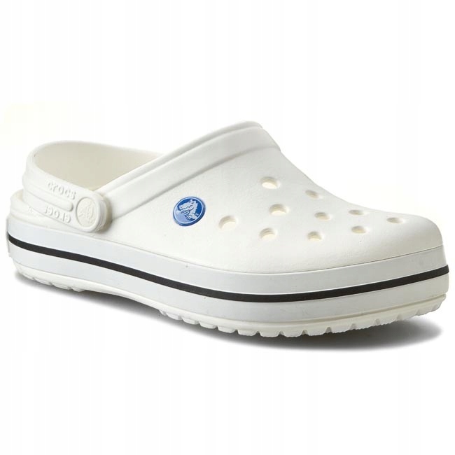 Chodaki Crocs Crocband Clog White M8 W10 41-42