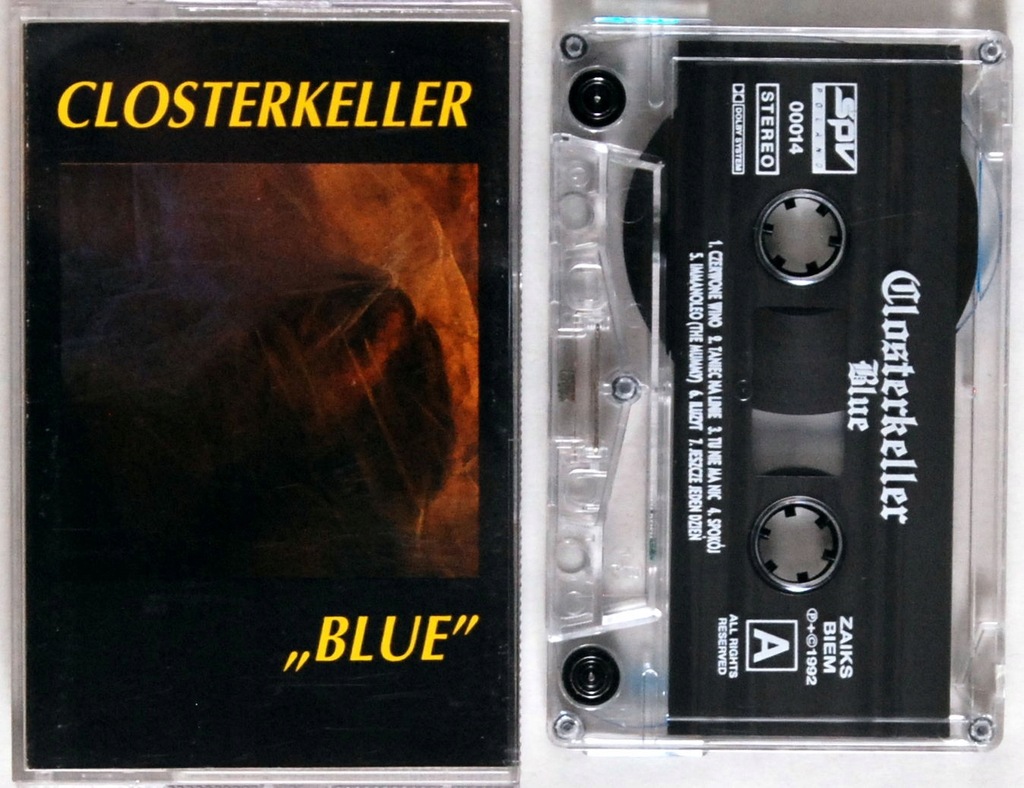 Closterkeller - Blue (SPV Poland) (kaseta) BDB