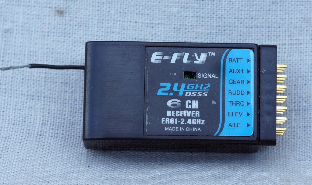 ODBIORNIK 2.4 GHZ E-FLY ER61 DSSS