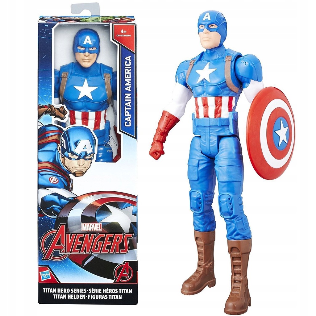 KAPITAN AMERYKA Figurka Avengers 30 cm Marvel