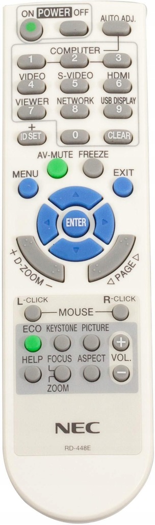 NEC Remote Controller RD-448E