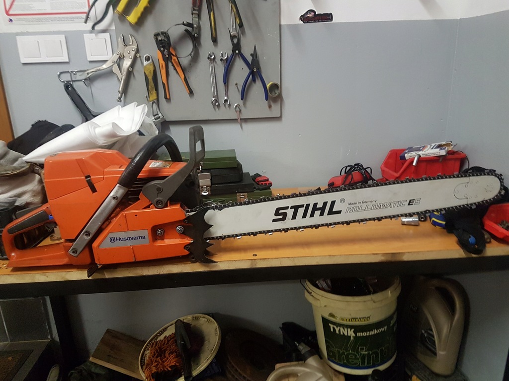 Husqvarna 395xpg 7.1km wideo 75cm podgrzewana 8630319610 oficjalne archiwum Allegro
