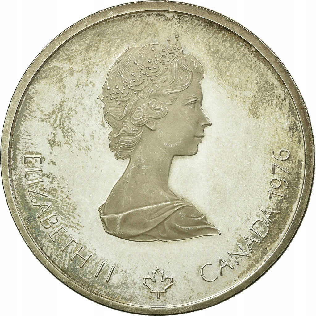 Moneta, Canada, Elizabeth II, 10 Dollars, 1976, Ro