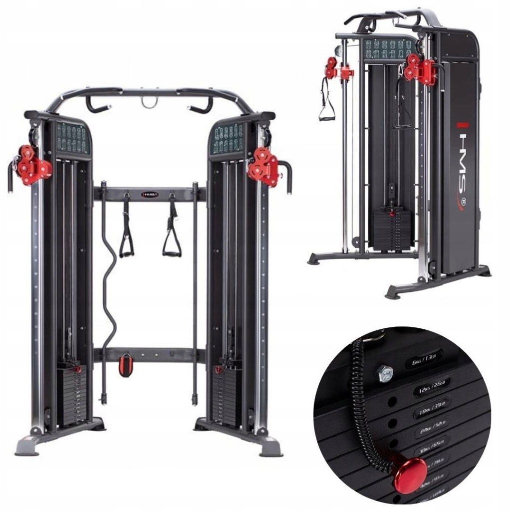 Bezpieczne urządzenie wielofunkcyjne atlas treningowy domowa siłownia HMS
