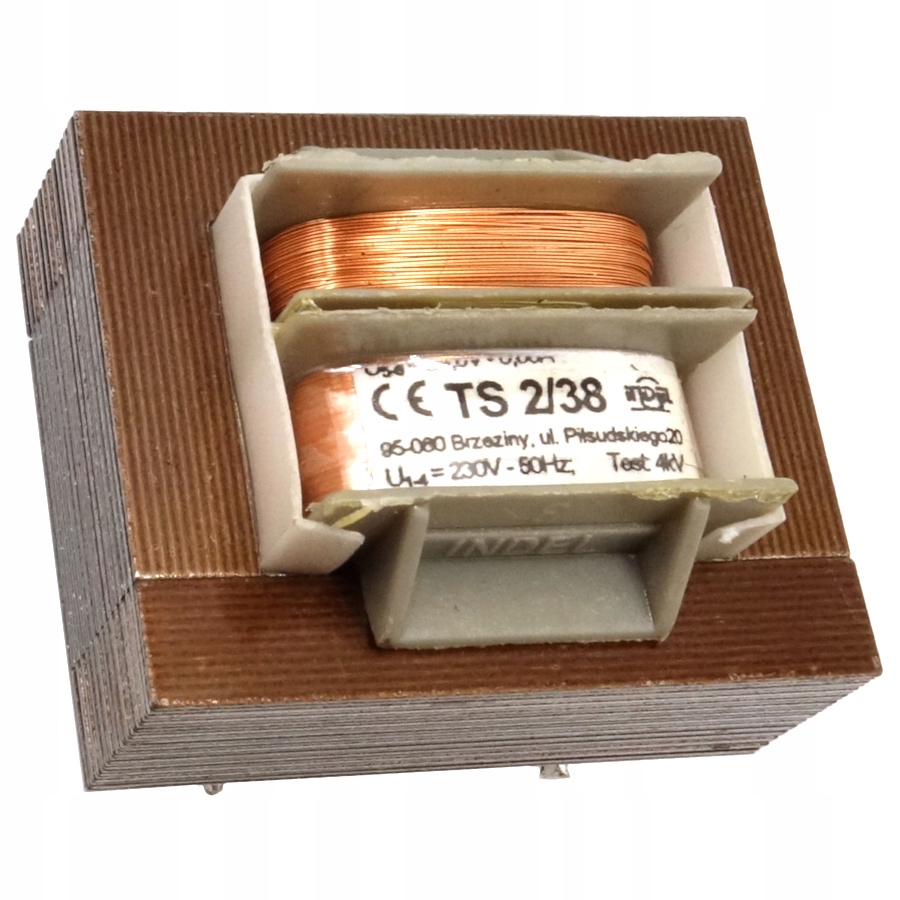 Transformator sieciowy TS2/38 INDEL 24V-0,06A Trafo