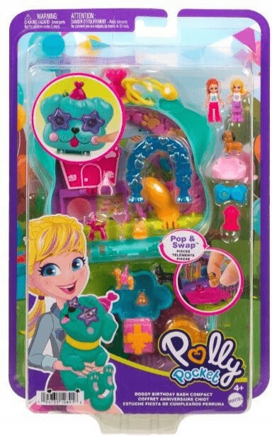 Zestaw z figurkami Polly Pocket Urodziny Pieska