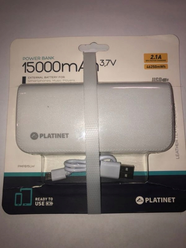 POWERBANK PLATINET 15000 MAH